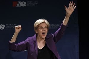 La sénatrice Elizabeth Warren, du Massachusetts. © Nick Wass/AP/SIPA