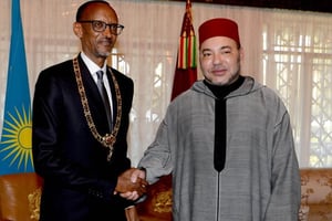 Le 20 juin, le roi du Maroc Mohammed VI a reçu le président rwandais, Paul Kagamé, à Rabat et a scellé avec lui de nouvelles relations diplomatiques. © Maghreb Arab Press (MAP)