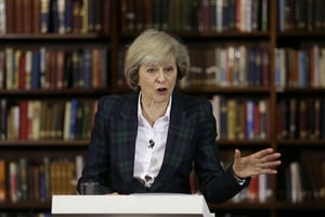 Theresa May est le nouveau Premier ministre britannique. Elle a succédé à David Cameron le 13 juillet. © Matt Dunham/AP/SIPA