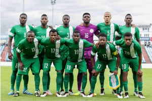 Les Super Eagles, le 18 juillet 2016 © Twitter/Compte officiel de la fédération nigériane de football