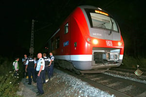 Le train dans lequel l’attaque à la hache a été commise le 18 juillet 2016, à Wurtzbourg. © AFP