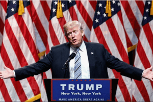 Le candidat républicain à l’élection présidentielle américaine Donald Trump, le 16 juillet à New York aux États-Unis. © AFP