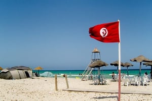La plage de Bekalta, en Tunisie. © Habib M’henni/Flickr