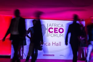 L’édition 2017 du Africa CEO Forum a eu lieu à Genève, en Suisse. © Eric Larrayadieu/AFRICA CEO FORUM/J.A.