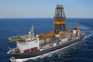En Février 2012, l’américain Cobalt avait fait une découverte extrêmement prometteuse au large de l’Angola. © Cobalt International Energy.