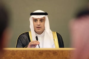 Le ministre des Affaires étrangères saoudien Adel al-Jubeir. Riyad. en novembre 2015 © Hasan Jamali/AP/SIPA