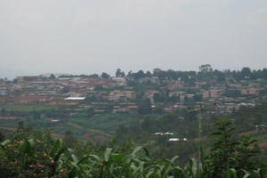 Une vue de Gitega. © DR / Wikimedia Commons