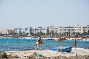 La station balnéaire de Hammamet, prisée aussi bien par les Tunisiens que les étrangers. © Crosa/Flickr