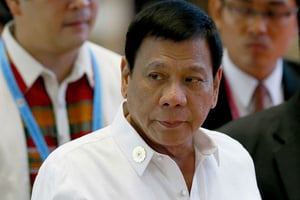 Le président philippin Rodrigo Duterte. © Bullit Marquez/AP/SIPA