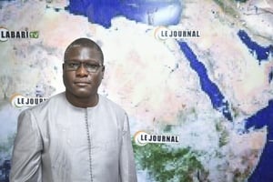 ALI Idrissa, coordonnateur de Rotab, et PDG des radio et télévision Labari © Tagaza Djibo pour JA