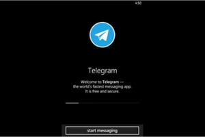 Capture d’écran de la messagerie Telegram. © DR