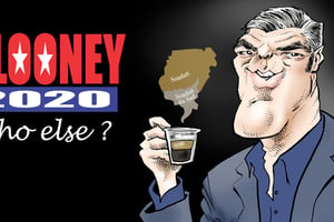 George Clooney sera-t-il sur les rangs en 2020 ? © Glez
