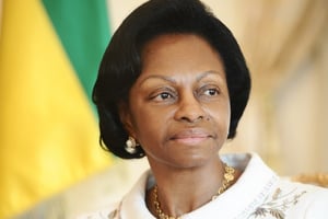 Marie Madeleine Mborantsuo, à Libreville le 15 septembre 2016. © DR