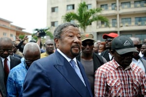 L’opposant gabonais Jean Ping, le 9 septembre 2016 à Libreville. © STEVE JORDAN/AFP