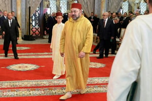 Le roi du Maroc Mohammed VI, le 8 avril 2016 à Rabat. © FADEL SENNA/AFP