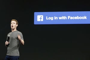 Le PDG de Facebook, Mark Zuckerberg, en 2014 à San Francisco. © Ben Margot/AP/SIPA