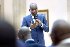 Le ministre togolais des Affaires étrangères, Robert Dussey. © Aprésent pour JA