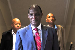 L’ancien chef d’état-major rwandais, à Johannesburg, le 21 juin 2012. © Alexander Joe/AFP