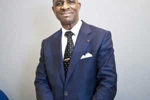 Jean Kacou Diagou (Côte d’Ivoire), deuxième homme le plus riche de la Côte d’Ivoire. Ex-patron des patrons et fondateur de NSIA, la Nouvelle société inter-africaine des assurances. © Vincent Fournier/JA