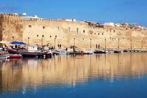 Le vieux port de Bizerte, en Tunisie. © Imen Bouhajja/Wikimedia Commons
