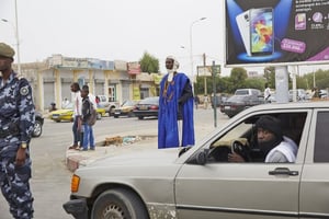 Dans les rues de Nouakchott, en Mauritanie, en mai 2014 © Bruno Lévy pour J.A.