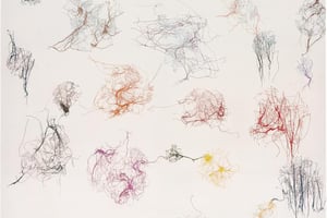 Oeuvre de Ghada Amer © Maison Piasa