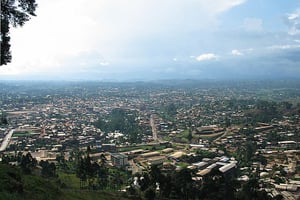 La ville de Bamenda, au Cameroun. © Wikimedia Commons