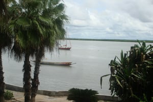 Le fleuve Casamance à Ziguinchor (image d’illustration). © KaBa (DR)