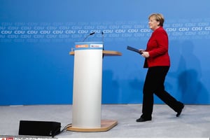 Angela Merkel, à Berlin, le 20 novembre. © Markus Schreiber/AP/SIPA