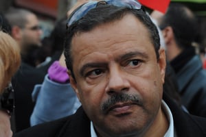Samir Taïeb, secrétaire général du parti Al-Massar. © M.Rais/CC/Wikimedia Commons