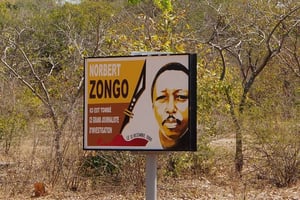 Lieu commémorant l’assassinat du journaliste burkinabè Norbert Zongo, tué le 13 décembre 1998. © Sputniktilt/CC/Wikimediacommons