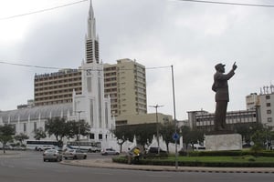 Centre-ville de Maputo, le 9 octobre 2015. Photo d’illustration. © Christopher Torchia/AP/SIPA
