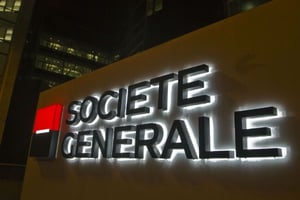 La Société générale dispose d’un réseau d’agences dans 17 pays du continent. © Michel Euler/AP/SIPA