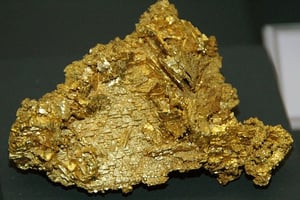 Un morceau d’or. © James St. John/CC/Wikimedia Commons