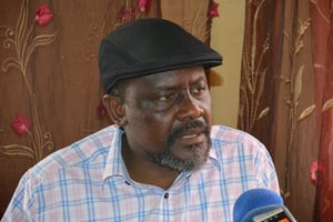 Le député Franck Diongo, leader du Mouvement lumumbiste progressiste (MLP). © Ph. John Bompengo/Monusco