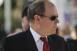 Le prince Albert de Monaco lors de la conférence sur le changement climatique de Marrakech le 14 novembre 2016. © Mosa’ab Elshamy/AP/SIPA