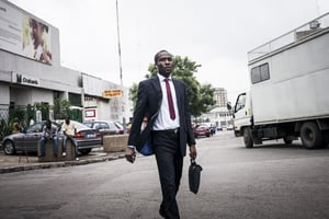 Abidjan, Côte d’Ivoire, le 16 avril 2015. Le plateau, quartier des affaires. © Guillaume Binet / MYOP pour JA