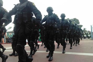 Des membres des Forces spéciales ivoiriennes. © CC/Wikimedia commons
