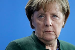 La chancelière allemande Angela Merkel le 8 février 2017. © Michael Sohn/AP/SIPA