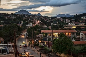 Vue de Yaoundé, au Cameroun. © Ludwig Tröller/CC/Flickr