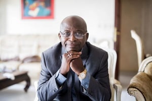 Enseignant à l’université Omar-Bongo de Libreville, Wilson-André Ndombet étudie les développements politiques du pays depuis l’indépendance. © François Zima/JA