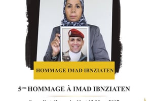 Affiche de l’hommage organisé par la famille Ibn Ziaten avec le soutien des institutions marocaines. © DR.