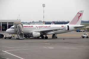 Un avion de la compagnie tunisienne Tunisair. © Citizen59/Wikimedia Commons