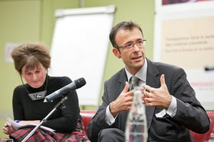 Stéphane Graber, secrétaire général de la Geneva Trading and Shipping Association, à Berne, en Suisse, le 17 janvier 2013. © SWISSAID/Flickr
