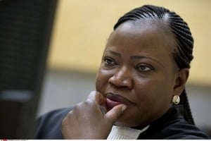Fatou Bensouda, procureure générale de la Cour Pénale Internationale, à la Haye, le 27 novembre 2013 © Peter Dejong/AP/SIPA