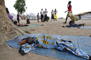L’ONU estime qu’il pourrait s’agir de la pire crise humanitaire depuis 1945. © Matthieu Alexandre/AP/SIPA