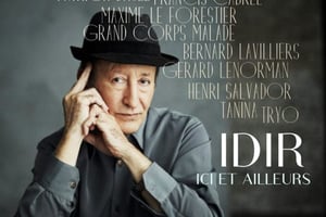 « Ici et ailleurs » est le nouvel album de l’Algérien Idir. © Sony Music