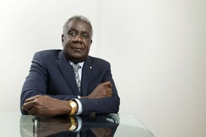 Frédéric Boyenga Bofala, homme politique d’origine congolais, le 30 mars 2017 à Paris. © Jacques Torregano pour JA
