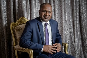 Alpha Barry, ministre des Affaires étrangères, de la Coopération et des Burkinabè de l’extérieur. © Sophie Garcia/ Hanslucas.com pour JA