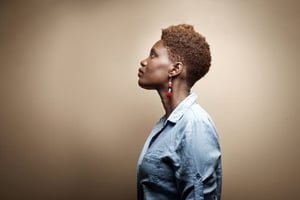 Rokhaya Diallo, militante associative antiraciste. © Cyrille Choupas pour J.A